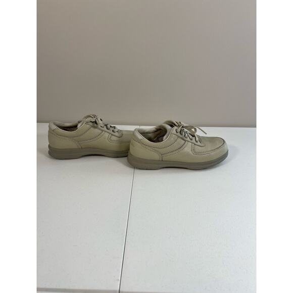 Clarks PACER off white leather walking shoes women’s size 8.5 comfortable - Picture 5 of 8